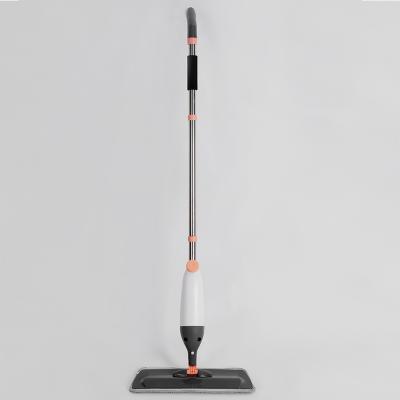 China Plastic Material Floor Broom Wet Spray Caution Sign Industrial And Household Sustainable Flat Mop for sale