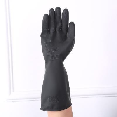 China Labour protection appliance industrial latex gloves heavy duty rubber gloves for sale