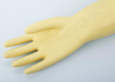 China Acid proof rubber gloves durable protective gloves oil resistant latex gloves for sale