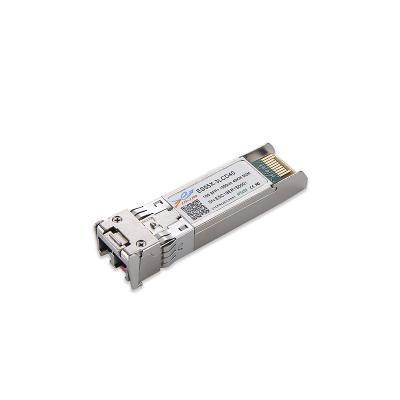 China FTTX 10G SFP+ ER 1550nm DDM 40KM LC Factory Price ETU-Link Fiber Optic Transceiver SFP Modules for sale