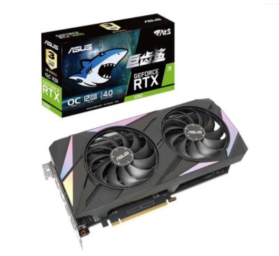 China Desktop Cooldragon No LHR RTX 3060 GPU ATS Model 3060 In Stock 12gb GDDR6 192bit 3060 Video Card for sale