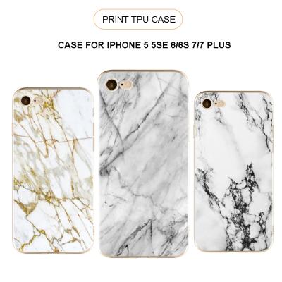 China Wholesale Printing Marble Design PC TPU Mobile Back Cover For iPhone 7 Marble Case, Custom IMD UV Printing Cell Phone Soft Case For iphone 6 7 7plus for sale