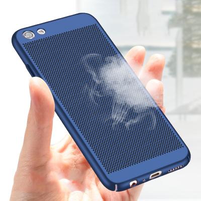 China Radiation Factory Price New Style Honeycomb Pattern PC Back Cover Fast Cooling Case For OPPO R9s R11 A39/A57 A37 A33 A59S for sale