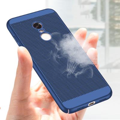 China Fashionable Radiation Honeycomb Heat Dissipation PC Mobile Phone Fast Cooling Slim Case For Xiaomi Redmi Note 4 3 4X 4A 3S M6 M5 5S 5C 6 plus for sale