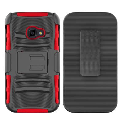 China Protective Kickstand With Belt Clip Armor Case Phone Cover For Samsung Galaxy xcover 4 G390F Shockproof Case for sale