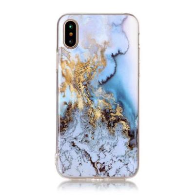 China Printing Design Hot Sell Most Popular Soft Plastic Rubber Chinese Manufacturer Shiny Marble Phone Case For Iphone X for sale