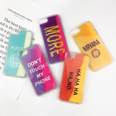 China Soft Liquid TPU Glitter Case 2019 Silicone Phone Case 2019 Neon Lamp Quickstand Cover Case 11pro iPhone 11pro Back Cover Cell Phone Case Mobile Phone Case 11pro for sale