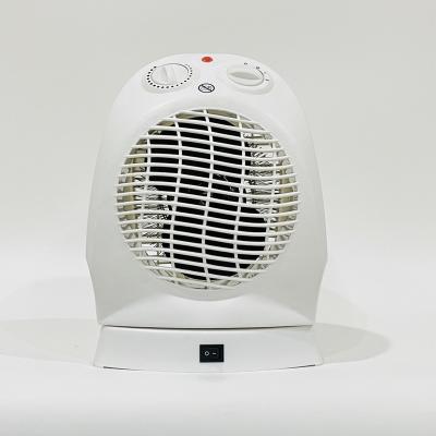 China 2022 New 2000W Radiator Temperature Control Overheat Protection Outdoor Rotary Electric Fan Heater for sale