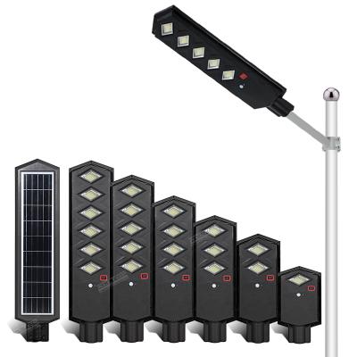 China ALLTOP ROAD Integrated SMD Ip65 Outdoor Waterproof 50 100 150 200 250 300 W All In One Solar Led Street Light for sale