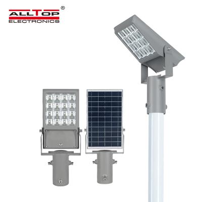 China ALLTOP Square Waterproof Outdoor 8w High Lumen IP65 12w Led Solar Flood Light for sale