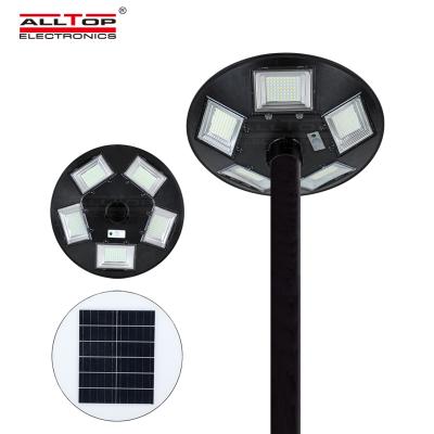 China New alltop pillar garden light luminaria 100w solar sensor light BEAUTIFUL solar smart outdoor GARDEN LIGHT for sale