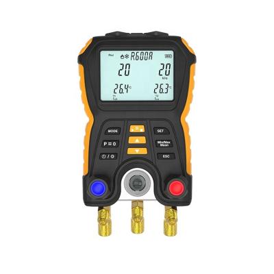 China Pressure: HT-750 Refrigerant Meter Indicated Pressure Refrigeration Gauge Refrigeration Leak Tester Monitor Digital Detector kPa/MPA/Bar/PSI for sale