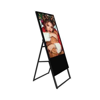 China indoor indoor application alone stand up digital lcd display signage poster lcd screen for sale