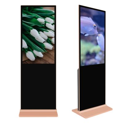 China 55 Inch Indoor Wholesale Floor Standing Advertising Display Digital Signage Kiosk For Indoor Use for sale