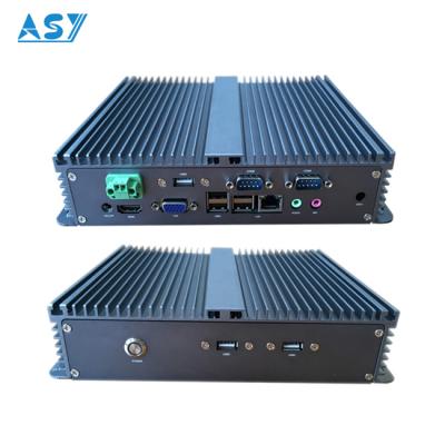 China Cheap Aluminum Alloy Enclosure All In One Industrial PC Embedded Computer PC Desk for sale