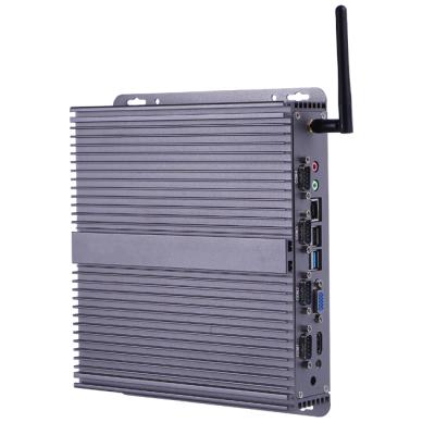 China Small Slim Terminal i7 Single Edge Computer Industrial Fanless PC Up To 8GB for sale