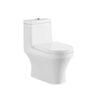 China European Coastal Farmhouse Modern Ceramic Single-piece Toilet Double-Flow Gravity Porcelain Bathroom Toilet Japanese Asian for sale