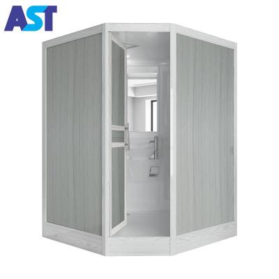 China Luxury Corner Enclosures Contemporary Cute Muslim Sliding Door Roller Shower Rooms for sale