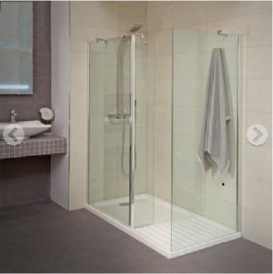 China Modern Bathroom Folding Shower Bath Screen for sale