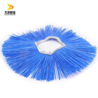 China Industrial Cheap PP Material Snow Road Sweeper Cleaning Brush For Cleaning Machine for sale