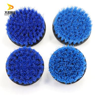 China Viable Hot Sale Drill Cleaning Brush Set With 3Pcs Bathroom Kitchen Toilet for sale