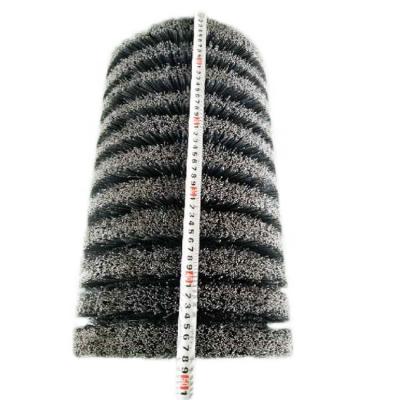 China Cylinder Steel Coil TDF Steel Polishing Rotating Brush for sale