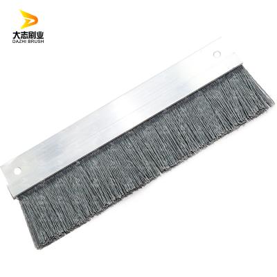 China Dustproof Plastic Mixing Brush Steel Strip For Polishing Machine for sale