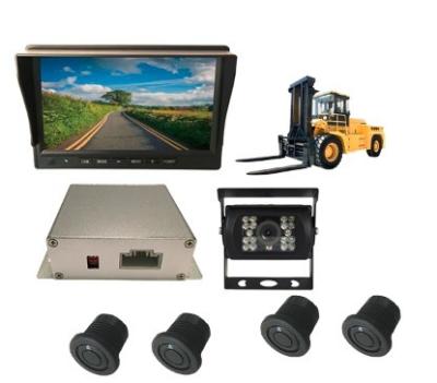 China Forklift Safety System with 7 inch Monitor Back Camera and Sensor for  Long detection distance Waterproof, anti-seismic, for sale