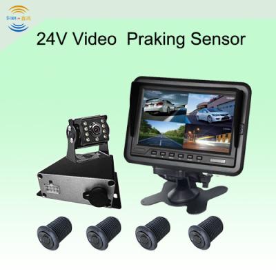 China 4 Sensors Backup Reversing Sensor Connect with Rearview Camera System for Truck for sale