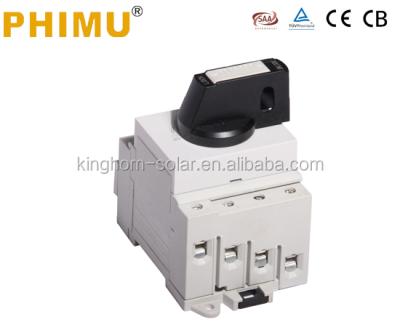 China 1000V HGN4-005GL DC Solar Isolator Switch HGN4-005GL for sale