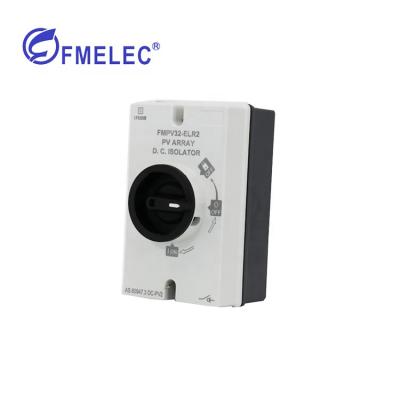 China PC IP66NW DC Solar Isolator Switch Rotary Isolator Switch For Solar PV System for sale