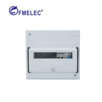 China IRON SPN Metal 1 Phase Din Rail Distribution Box 4 6 8 10 12ways 100A MCCB Way Cabinet for sale