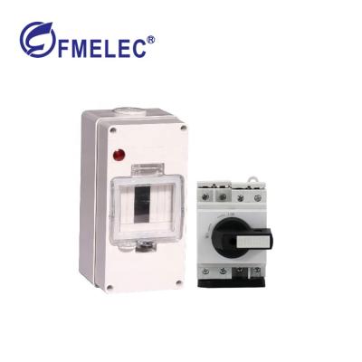 China PC 4ways MCB Enclosure DC Switch Power Box Fuse Australia Distribution Box for sale