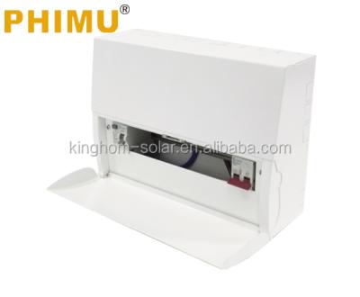 China Metal Metal Consumer Unit / Distribution Box 16 Modules 10 Way for sale