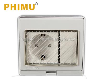 China IP55 16A waterproof wall switch and socket FML2-SRS with TUV. CE FML2-SRS Approval for sale