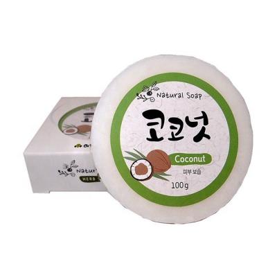 China HERBAL SOAP HERB cleaning base STORY-NATURAL - COCONUT 100G - made in Korea for sale