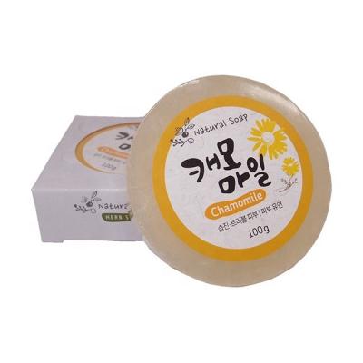 China HERBAL SOAP HERB cleaning base STORY-NATURAL - CHAMOMILE 100G - made in Korea for sale