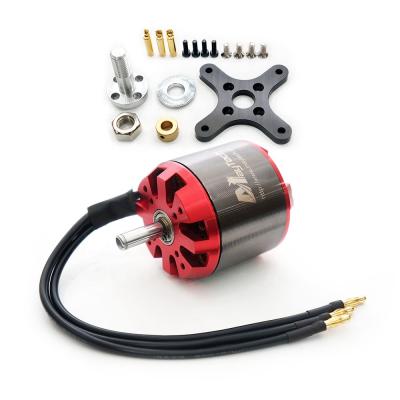 China Maytech RC Model Spare Part 6365 270KV Sensorless Outrunner BLDC Motor for RC Airplane Helicopter ROV FPV Airplane 53.0x35.0mm for sale