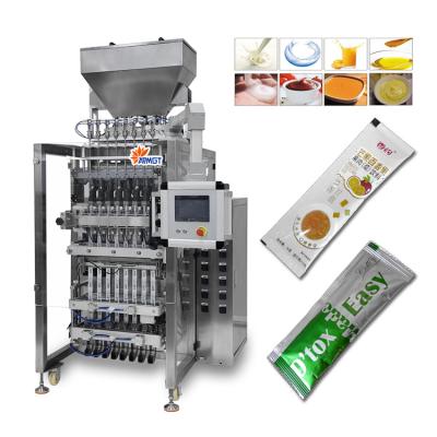 China Food Multi Lane 3 Sides Liquid Sachet Sealing Filling And Packing Machine Te koop