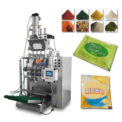 China Multi Food Lane 3 Side Sealing Sachet Powder Packing Machine Te koop