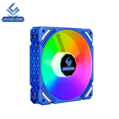 China Computer Case Magnet Cool 120mm Computer Radiator RGB Fans Cooler 120mm For PC for sale