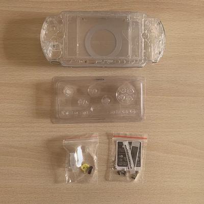 China ABS +PVC Clear Full Shell Housing Transparent Case Cover White Replacement Shell For 1000 for sale