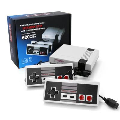 China New ABS Factory AV Produced Retro Game Console Built-in 620 Games Childhood for sale