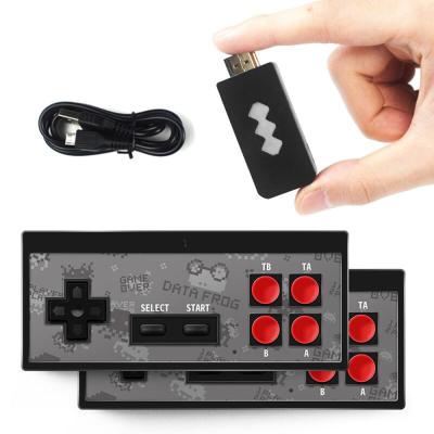 China ABS USB TV Game Console Controller Classic Wireless 8 Games Mini Video Game Console Hd Output New 600 Bit For Kids Christmas Gifts for sale