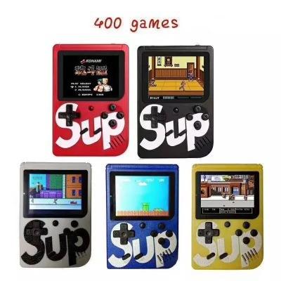 China ABS 400 in 1 Mini Classic Video Game Console Double Player Sup Handheld Game Console for sale