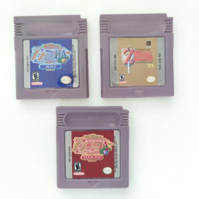 China ABS Good Quality Video Game Cards For The Legend Of Zeldaa - Ages For Gbc for sale