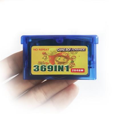 China Fun 369 In 1 For Multi Games Cart PS Cartridge For Gameboy Advance Games Card Free Protective Case for sale