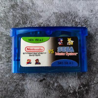 China Hot Selling ABS 150 In 1 Bit Games 16 Multi Game Cartridge Video Card Cartridge For Gamboy Advance Pokmon for sale