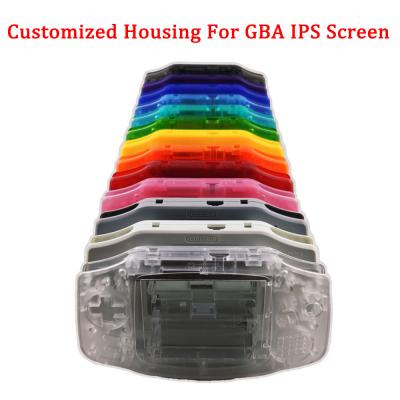 China ABS +PVC Need Non Shell Housing For Gameboy Advance Customized Precut For IPS LCD Screen Shell for sale