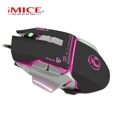 China Apedra Factory Hot Sale Ergomomic Computer Real Gaming Mouse Optical Professional Gamer Usb 6d Mouse for sale